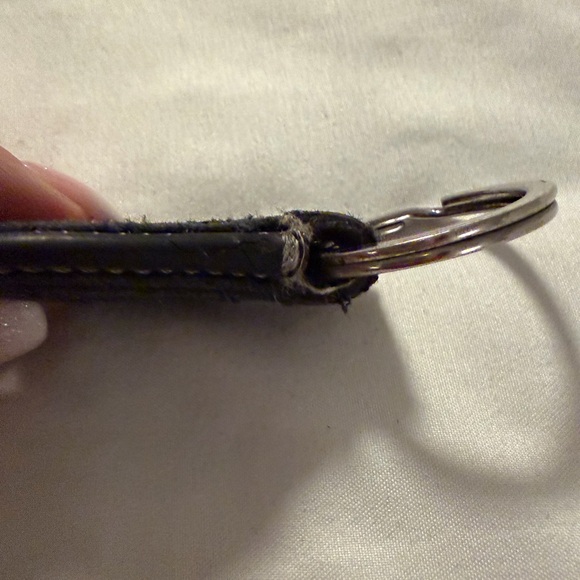 Coach Black Jacquard Keychain - Picture 3 of 4